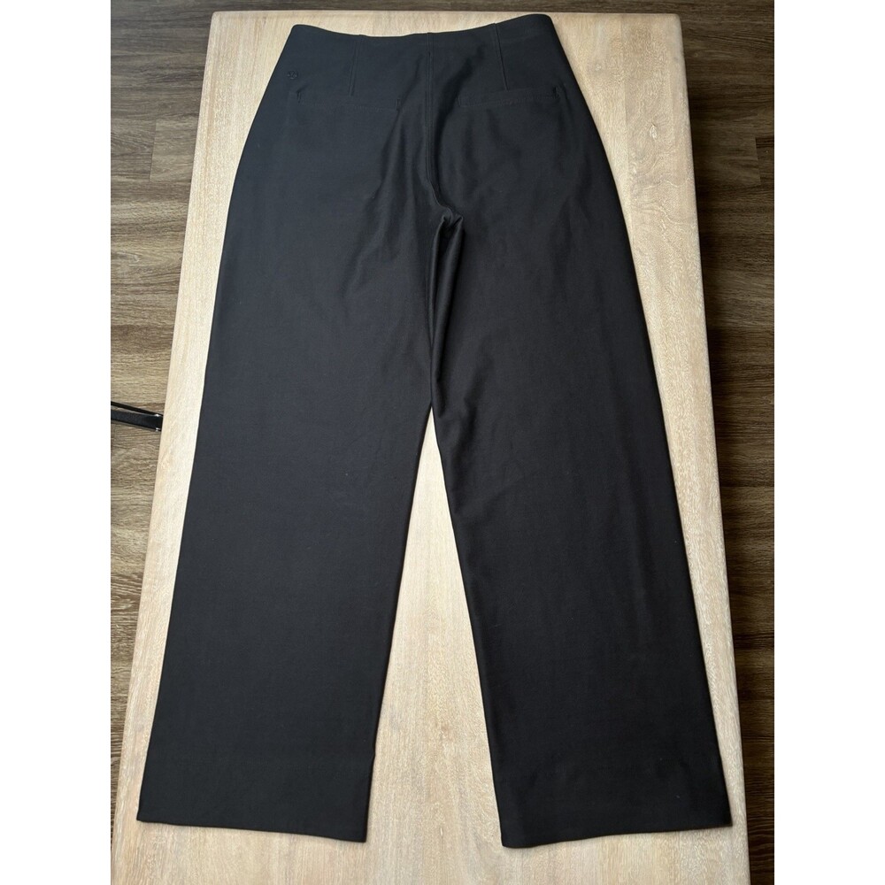Lululemon Utilitech Relaxed Mid-Rise Trouser 7/8 Length Black Size 4 - Picture 9 of 9